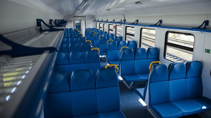 Эп3д электропоезд салон