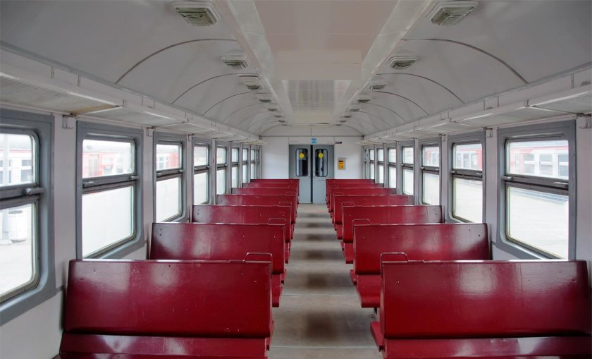 Салон вагона эр2т