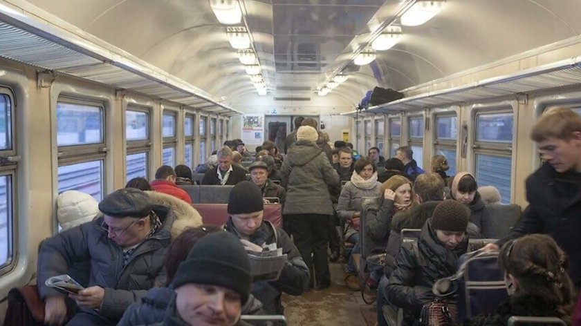 Вагон электрички