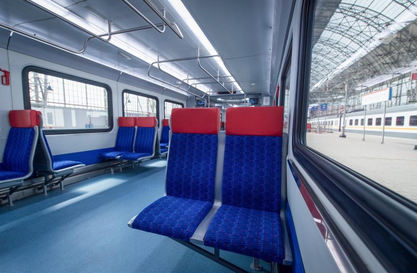 МЦД 2 поезда внутри