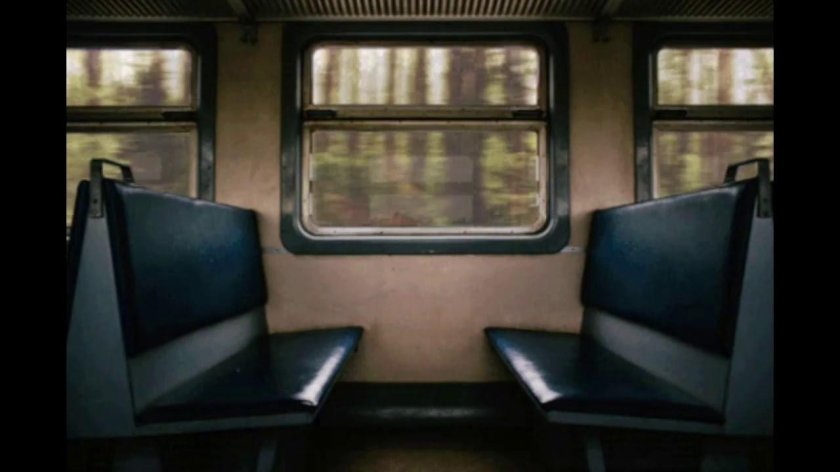 Вид из окна поезда