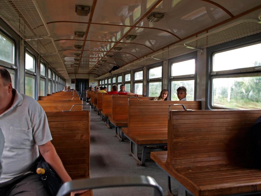 Вагон электрички