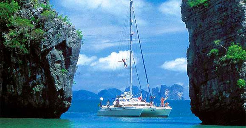 Тайланд яхта