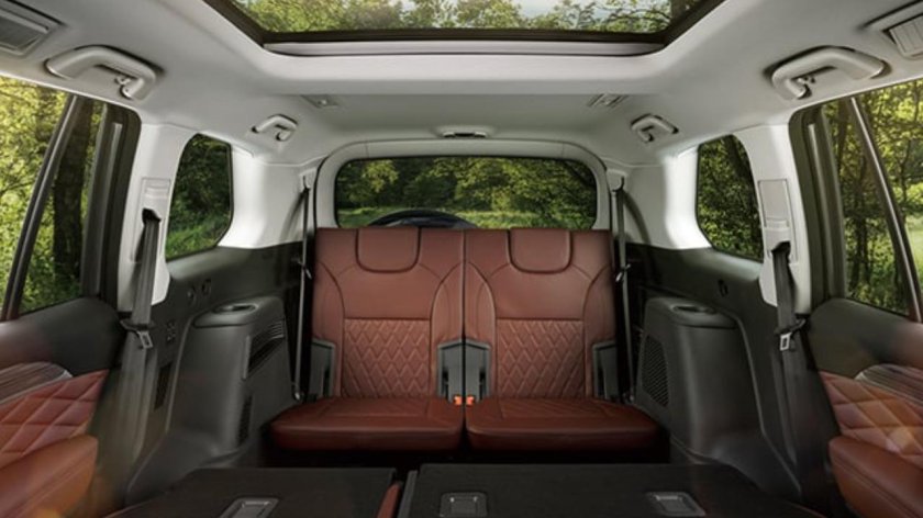 Инфинити qx 80 салон