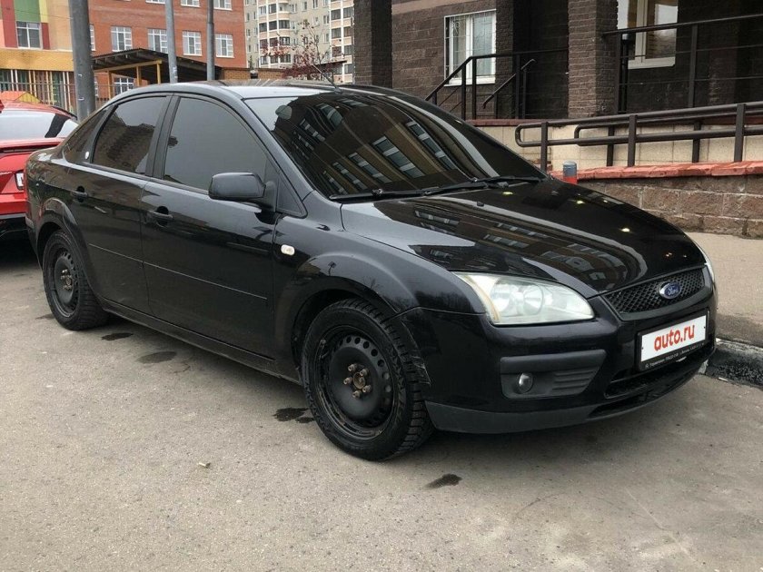 Ford Focus 2 седан черный