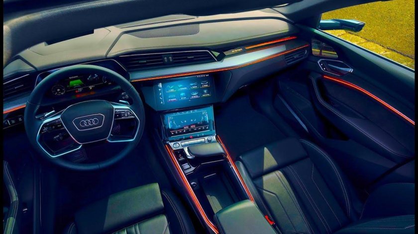 Audi e-tron Sportback салон