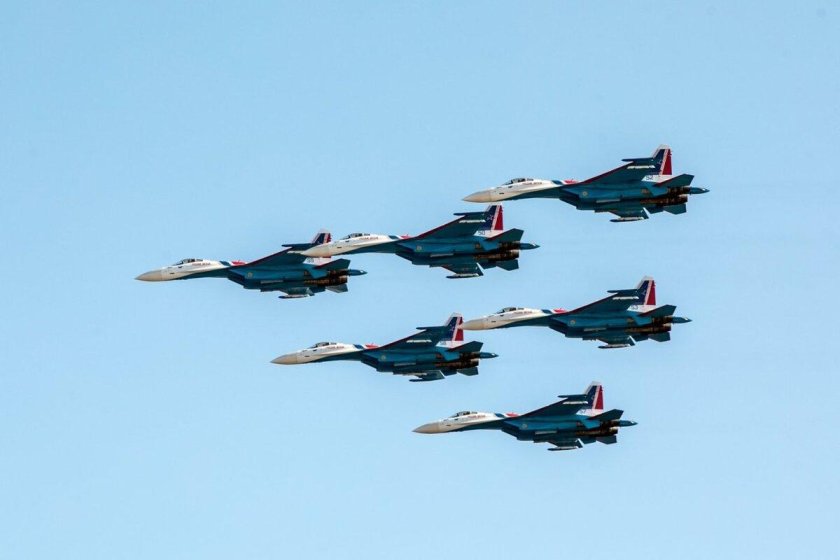 Русские витязи пилотажная группа