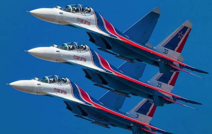 Русские Витязи пилотажная группа