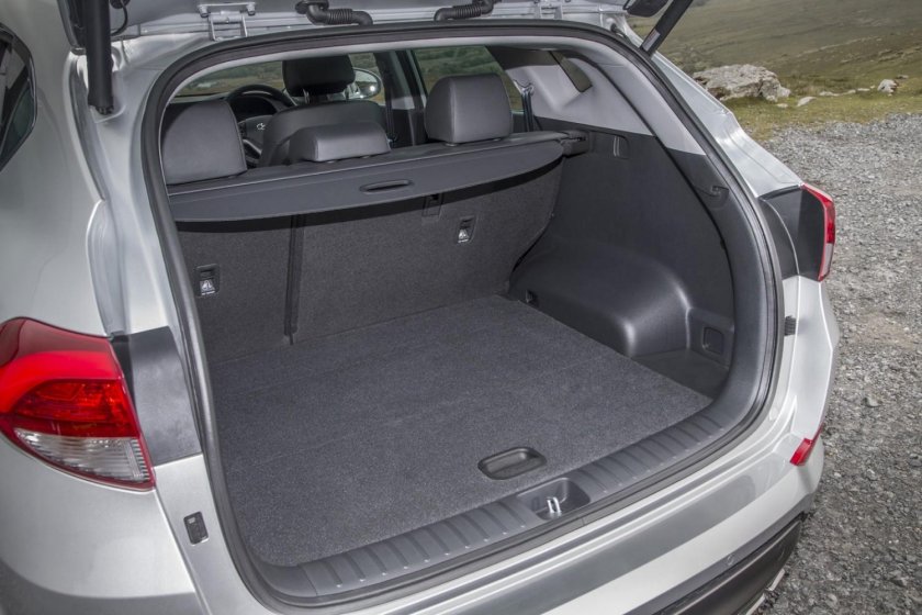 Hyundai Tucson 1 поколение багажник