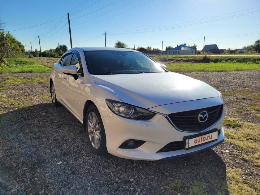 Мазда 6 белый перламутр