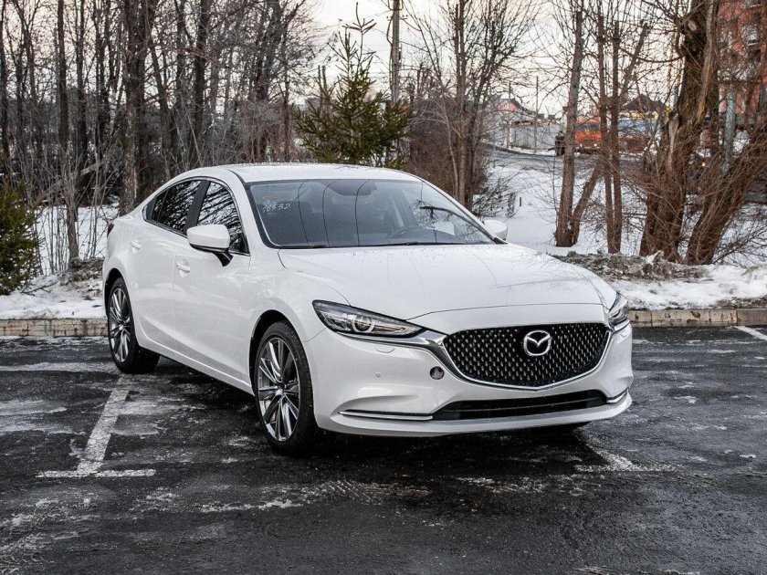 Мазда 6 2019 белая