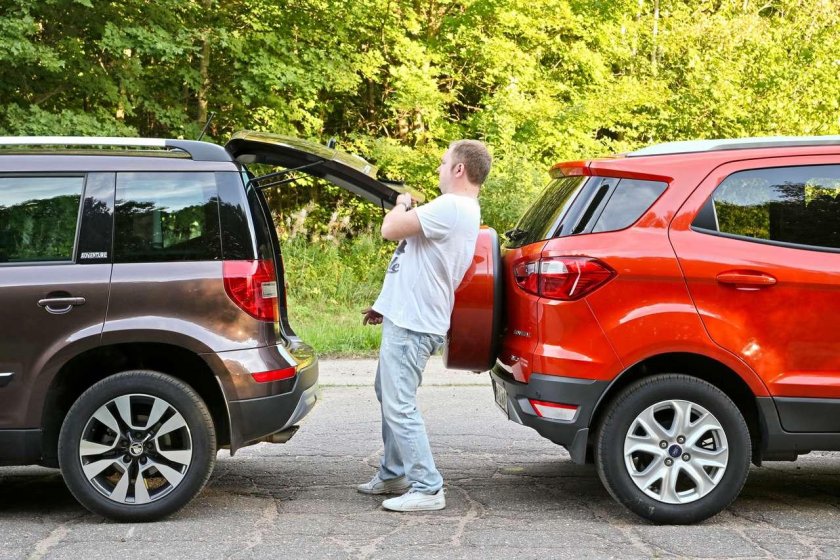 Форд экоспорт дорожный просвет