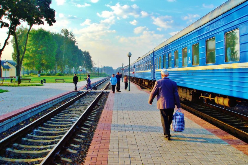 ЖД вокзал Климовичи