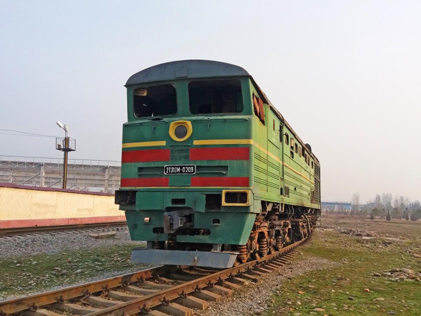 Моневровые тепловозы Узбекистон
