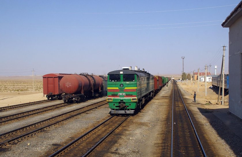 Железная дорога Навои - Учкудук