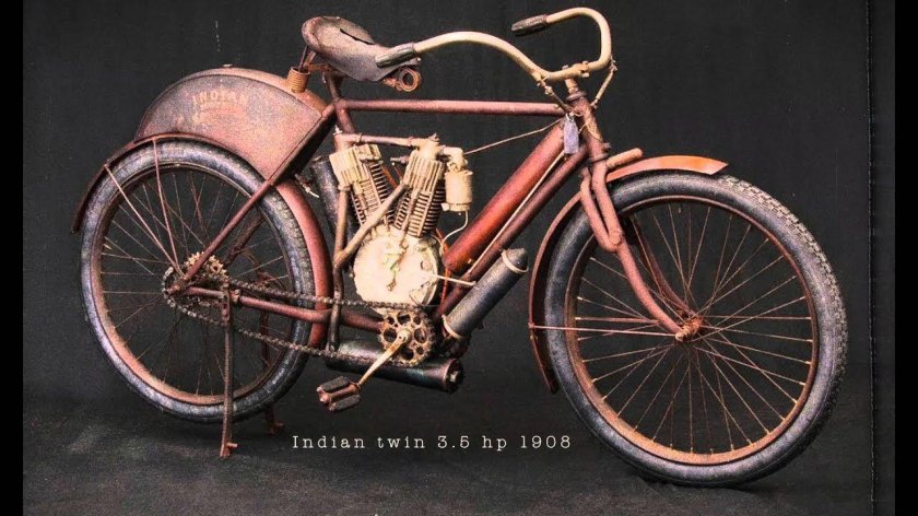 Мотоцикл Индиан 1901
