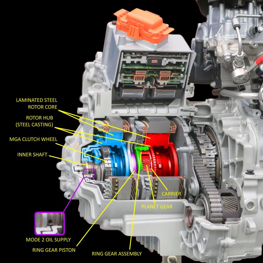 Chevrolet Volt трансмиссия