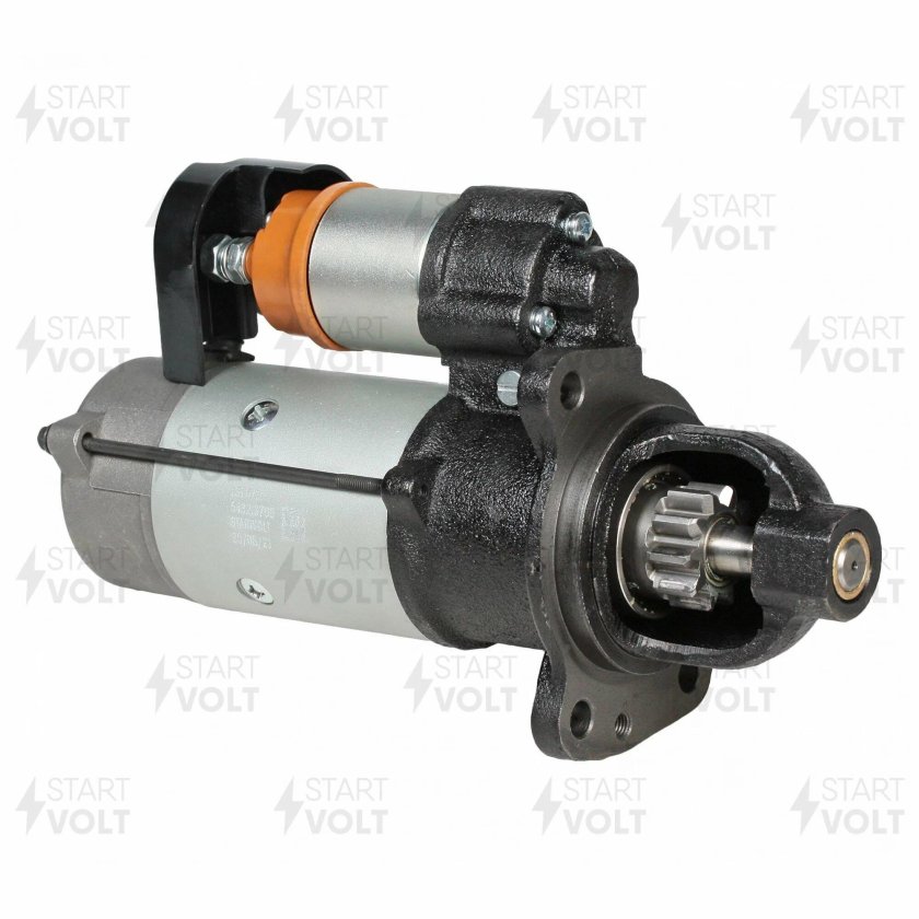 Стартер ЯМЗ 236 10 зубьев редукторный