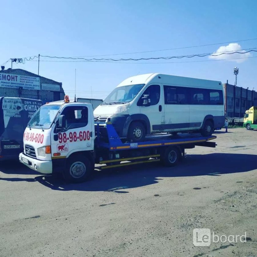 Эвакуатор микроавтобуса