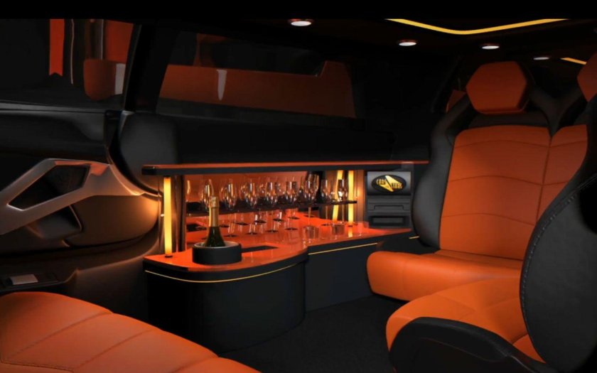 Ламборджини авентадор лимузин