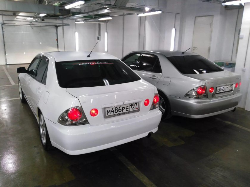 Toyota Altezza Рестайлинг