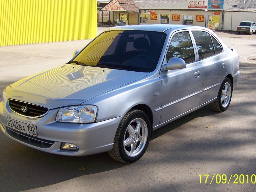 Hyundai акцент 2007