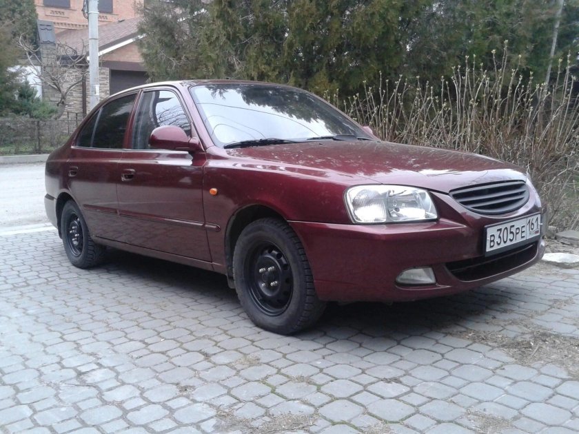 Хендай акцент цвет r01