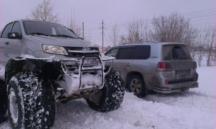 Лада Гранта оффроад