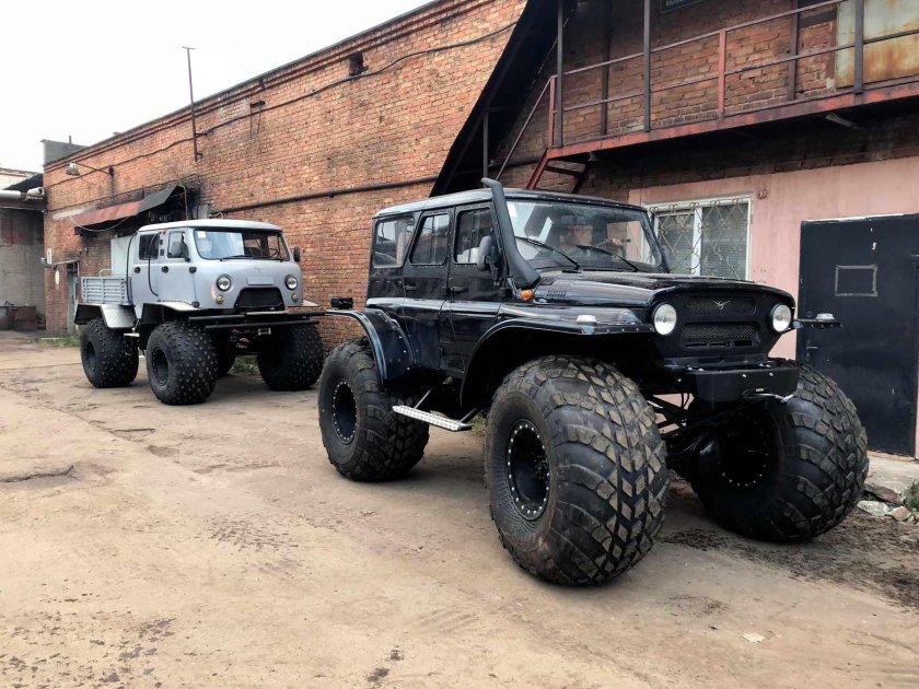 УАЗ Хантер болотоход