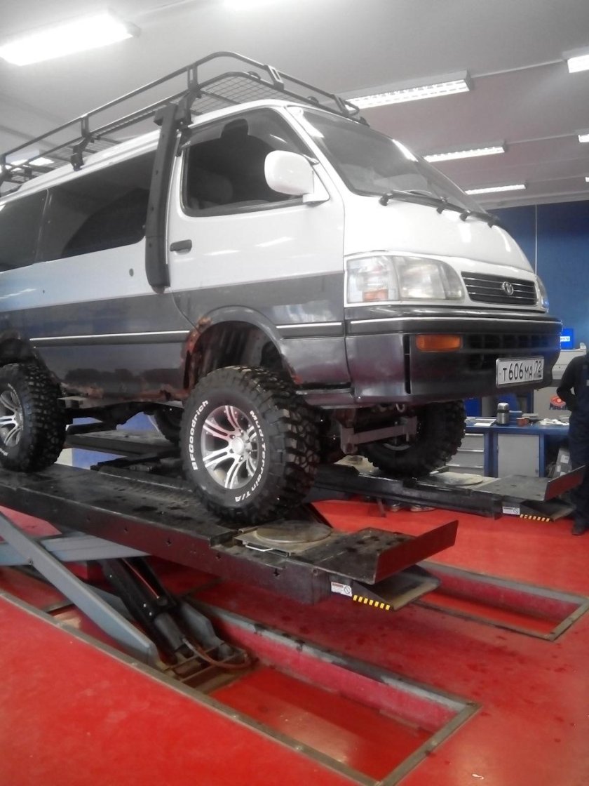 Тойота хайс 4вд