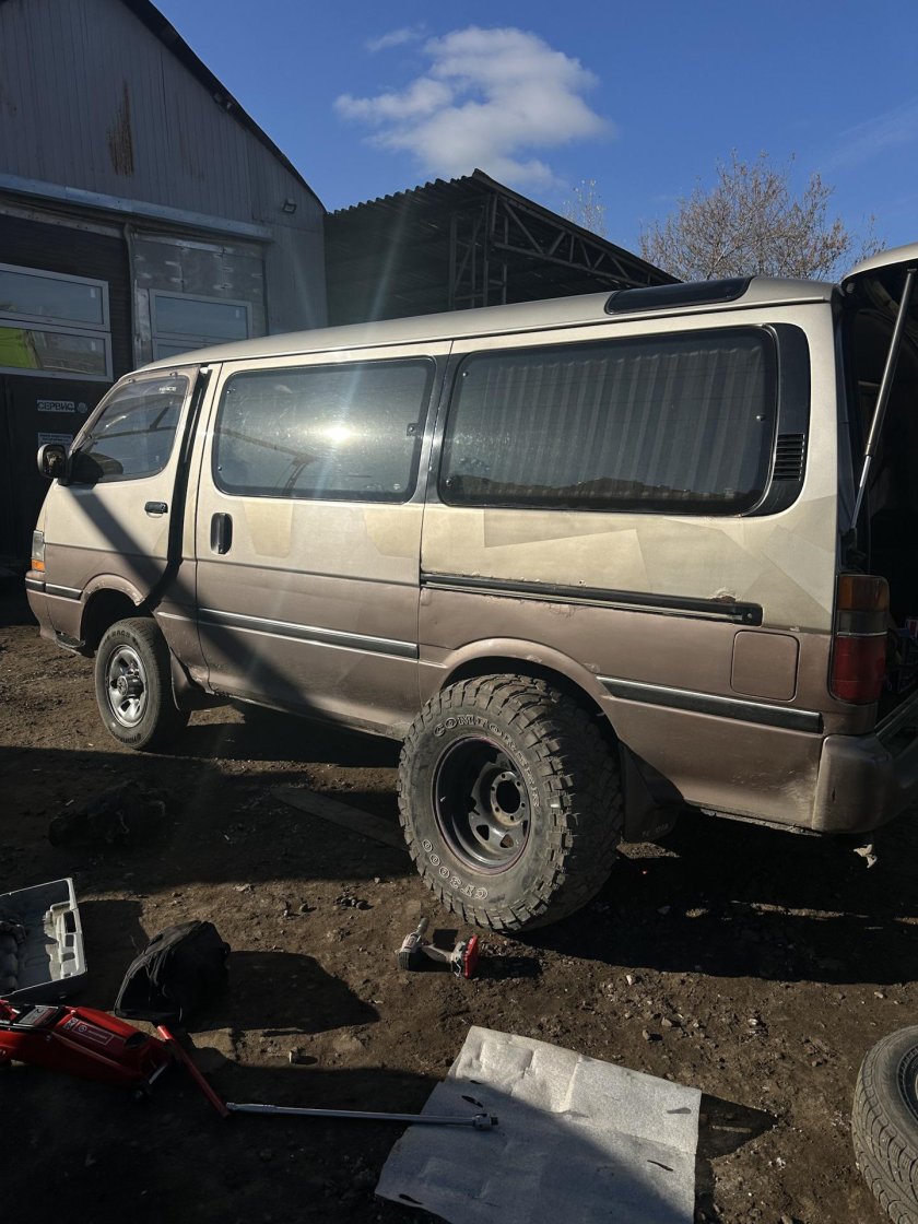 Hiace toyota 106 кузов лифт