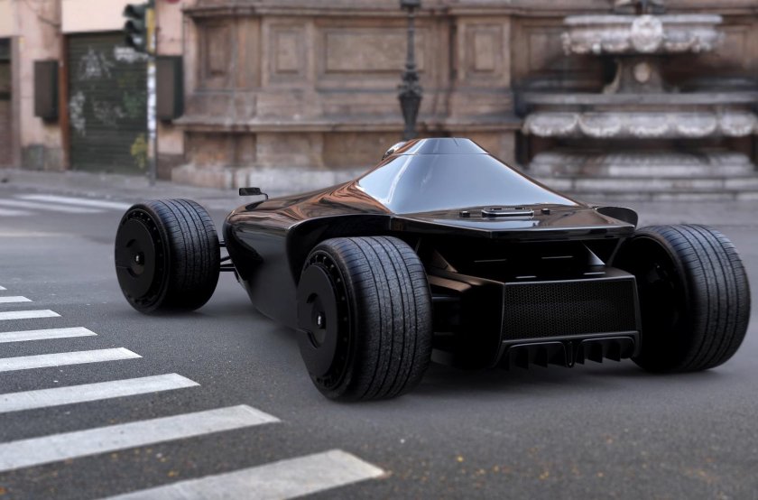 Одноместный спорткар