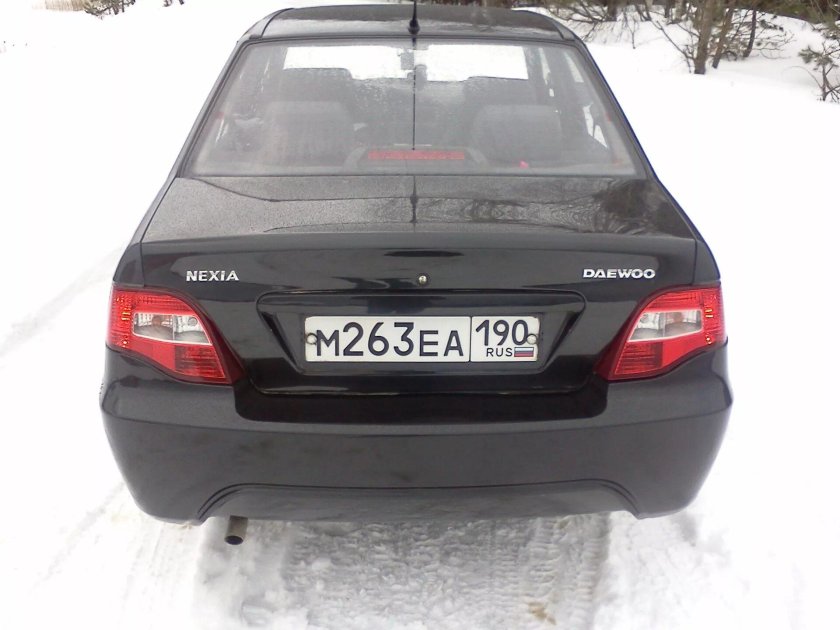 Daewoo Nexia 2010 зад