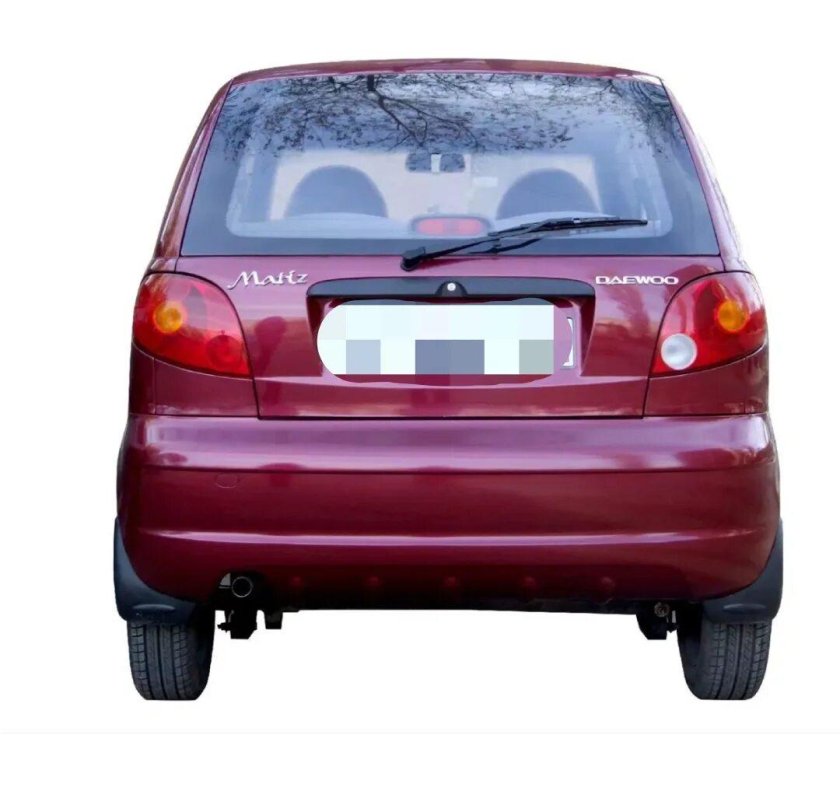 Дэу Матиз зад