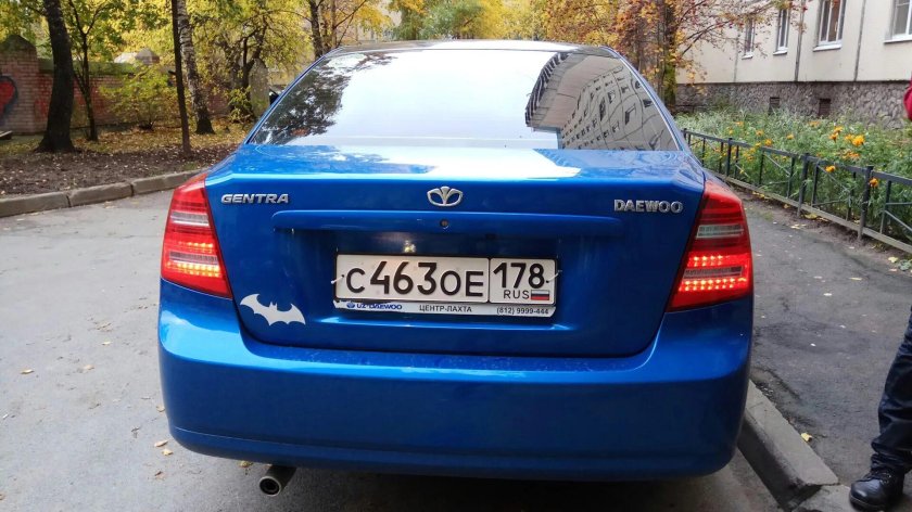 Задние фары для Gentra Daewoo