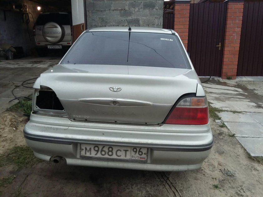 Daewoo Nexia 1 задняя часть