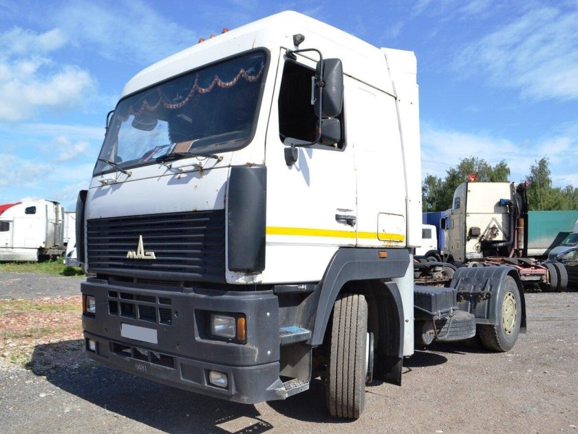 Евро МАЗ тягач