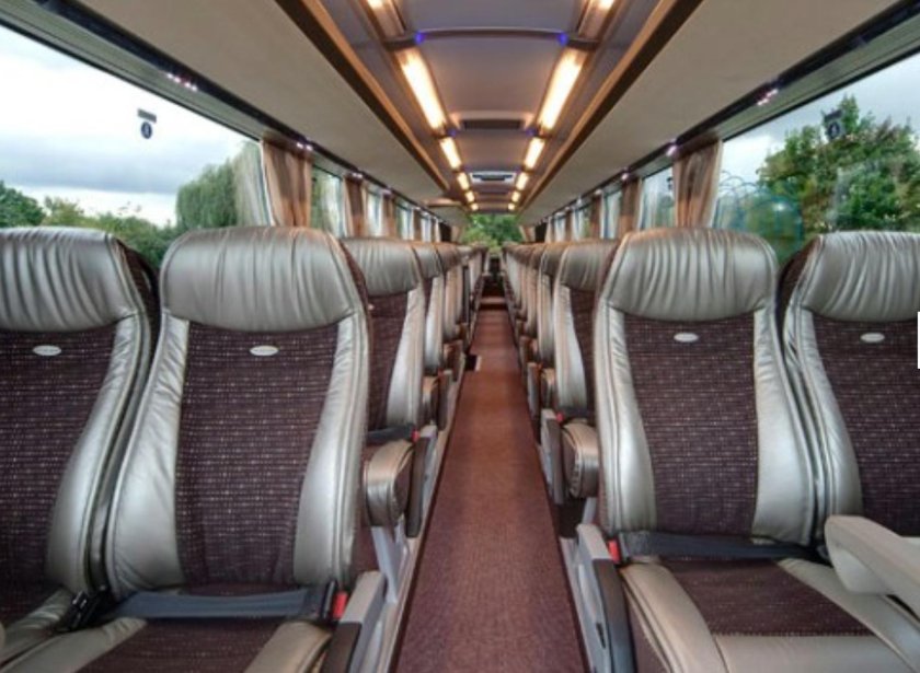 Неоплан 116 Ситилайнер салон