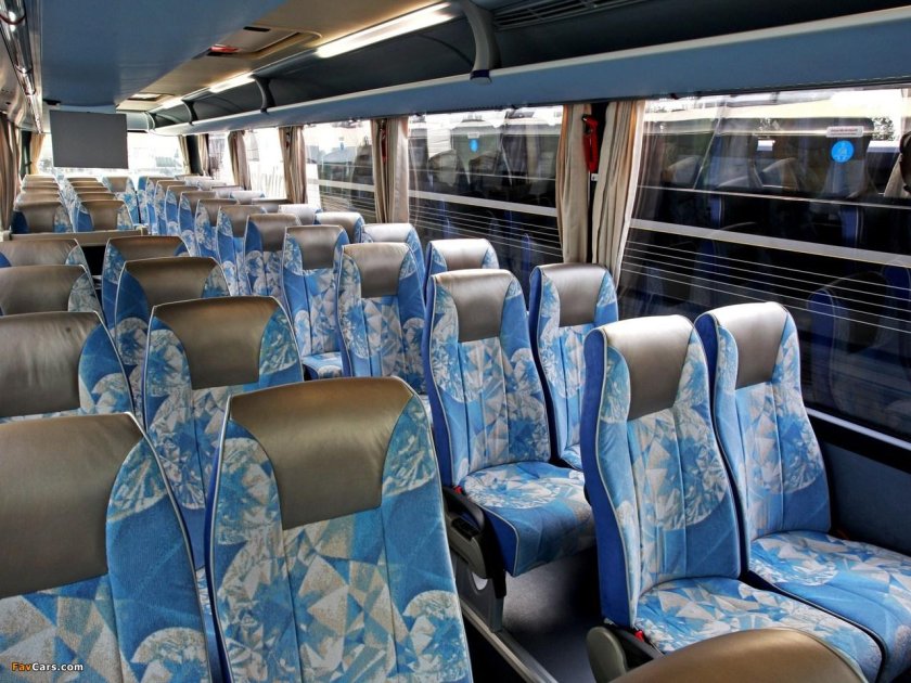 Неоплан 516 салон