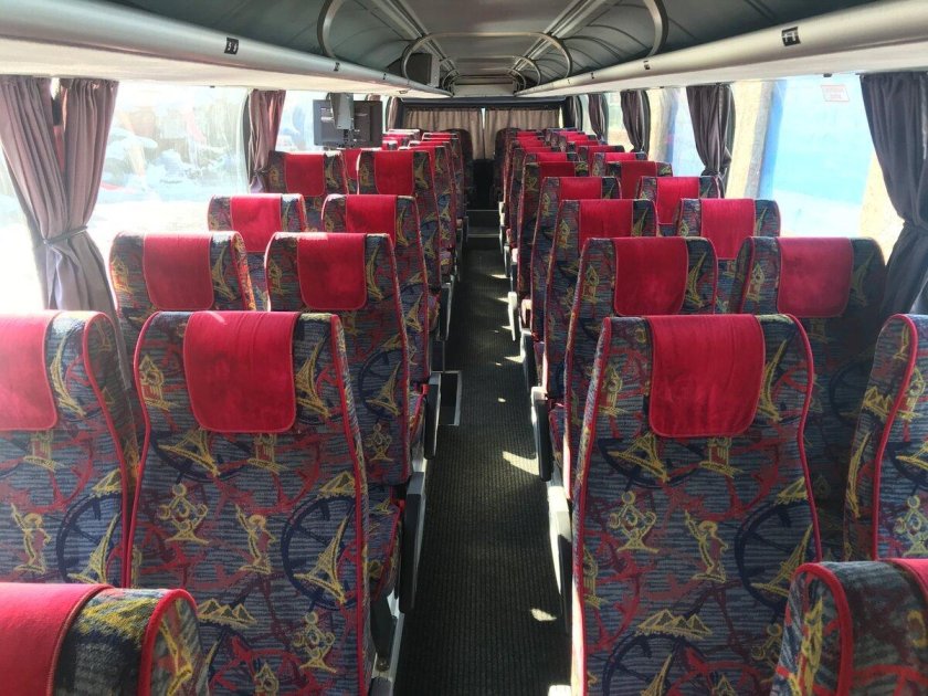 Неоплан 116 салон