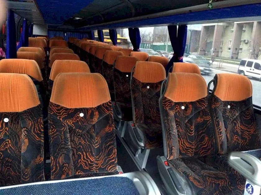 Салон автобуса Неоплан 116