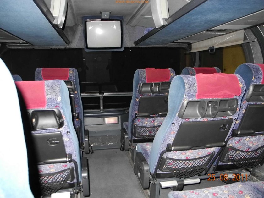 Neoplan 122 салон