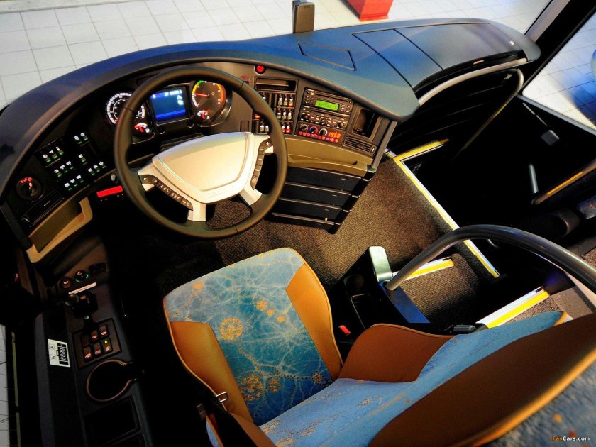 Neoplan 2021 кабина