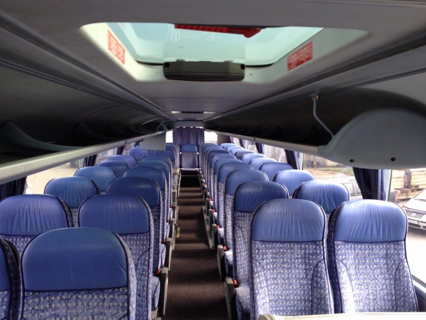 Неоплан 116 салон