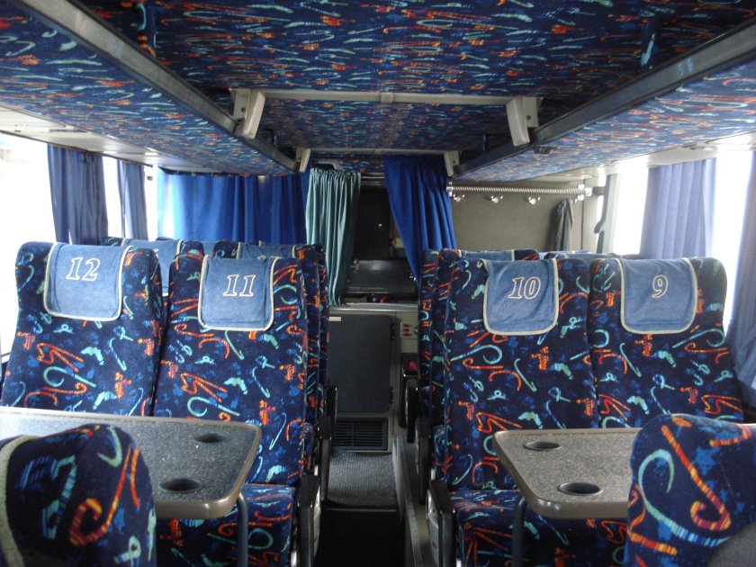 Neoplan 122 салон