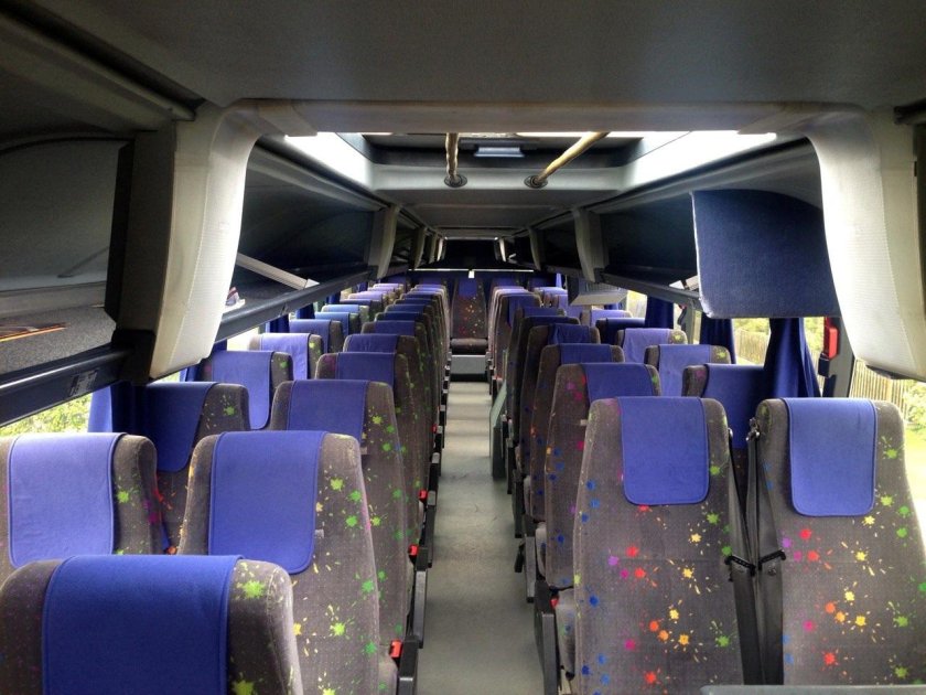 Neoplan 122 салон