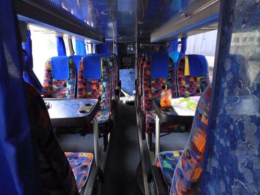 Neoplan 122 салон