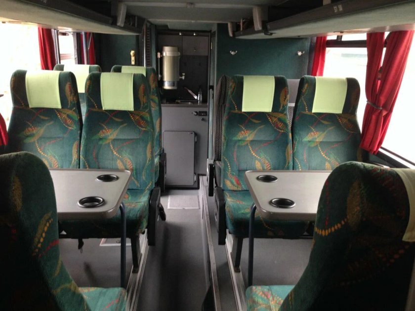 Неоплан 128 салон