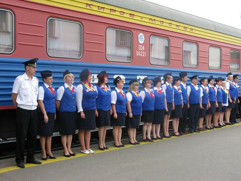 Фирменный поезд Киров Вятка