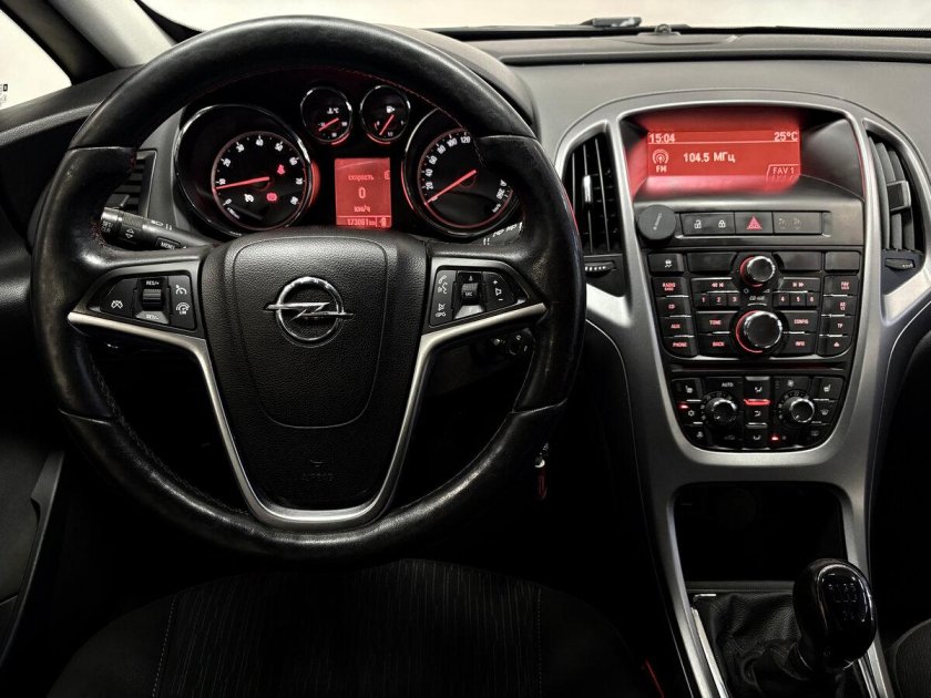 Опель астра j комплектации 2012